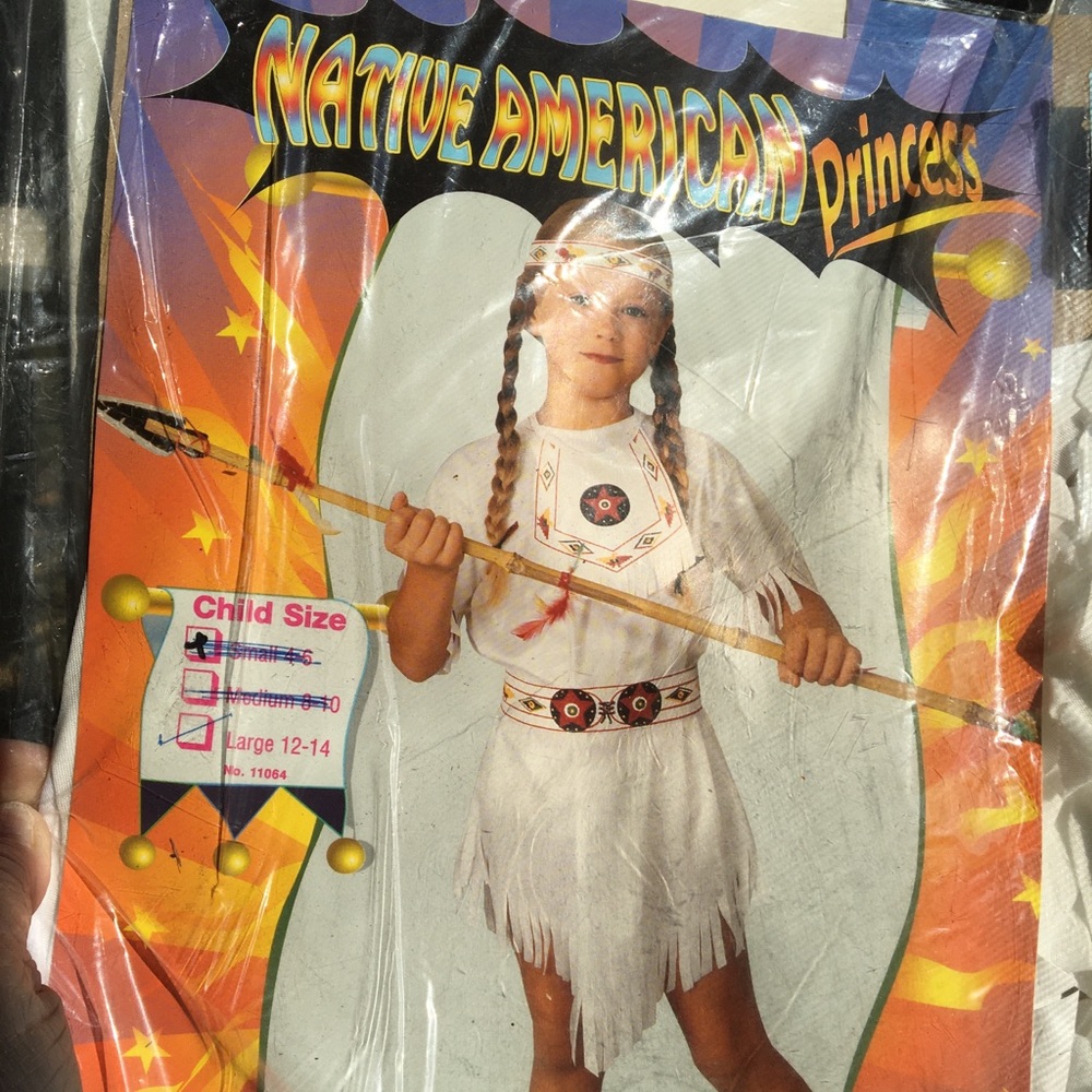 NWT Halloween: Native American Princess 10-12 Girls